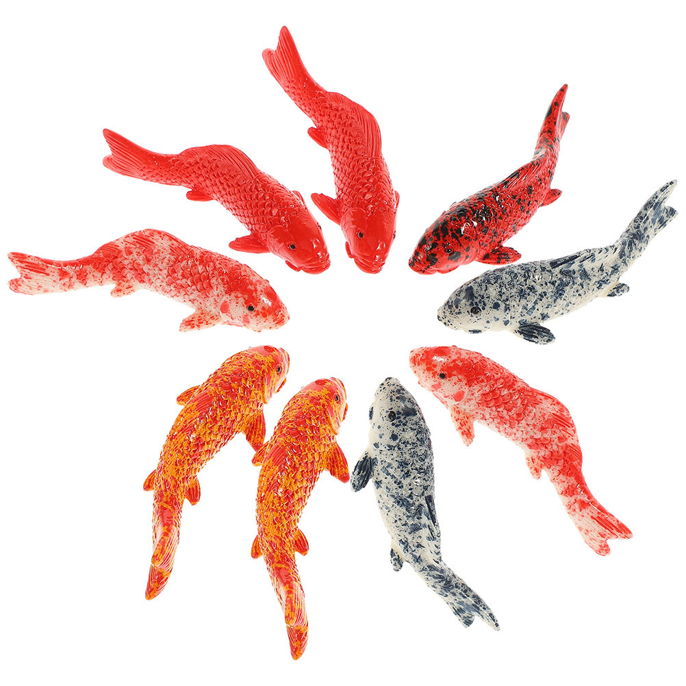 Aquarium Fish Koi - 10 stuks Mini Koi Vis Decor