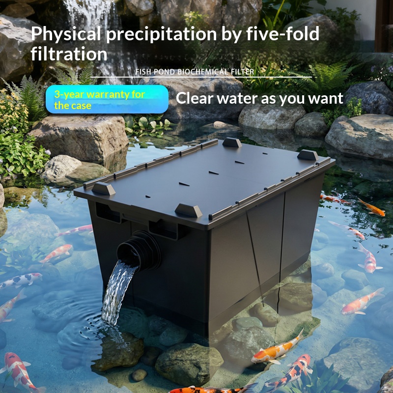 Aquarium Fish Koi - Aquarium, visvijver, vierkant plastic filtersysteem, koi-box,