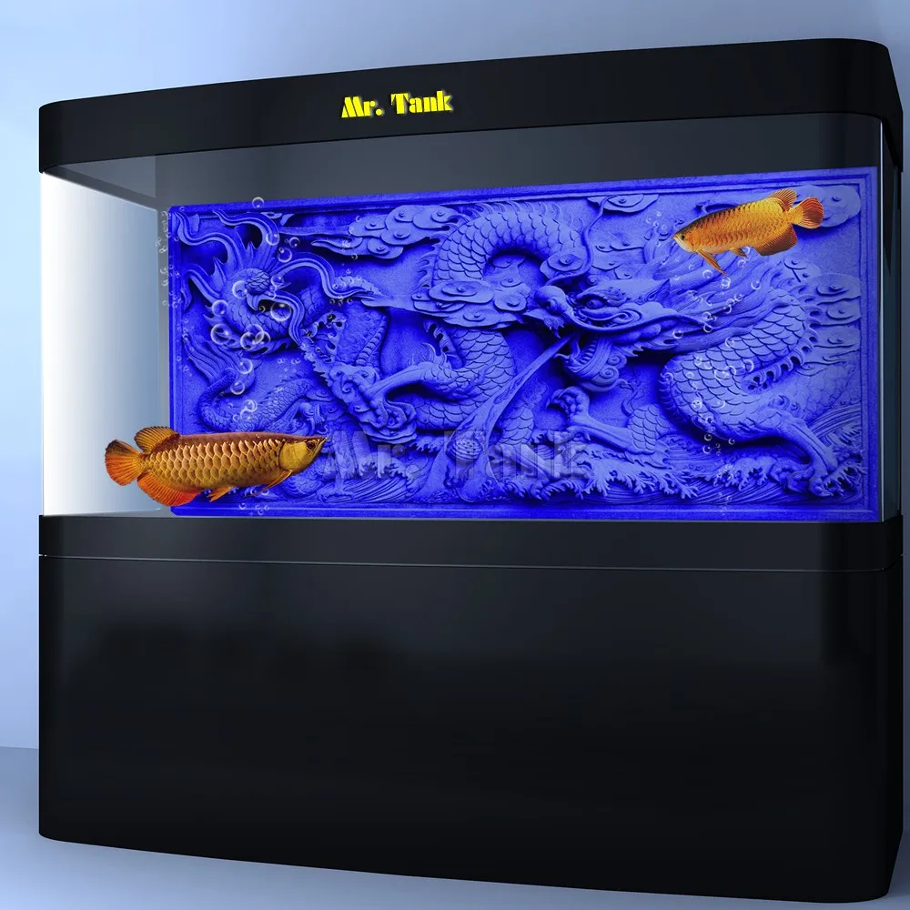Aquarium Fish Poster - Custom Size Aquarium Achtergrond Poster Met