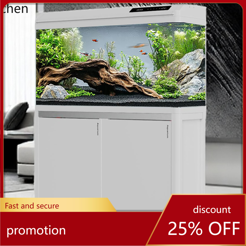 Aquarium Xl - HT aquarium medium bodem filter goud