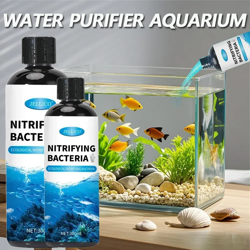 Aquarium Fish Farm - 300ml Nitrificerende Bacteriën Vloeibaar Aquarium Waterzuiveraar