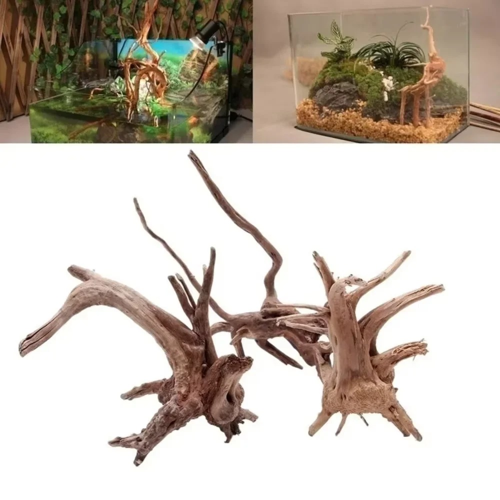 Aquarium Fish Farm - 15-20CM Natuurlijk Drijfhout Aquariumdecoratie - Premium