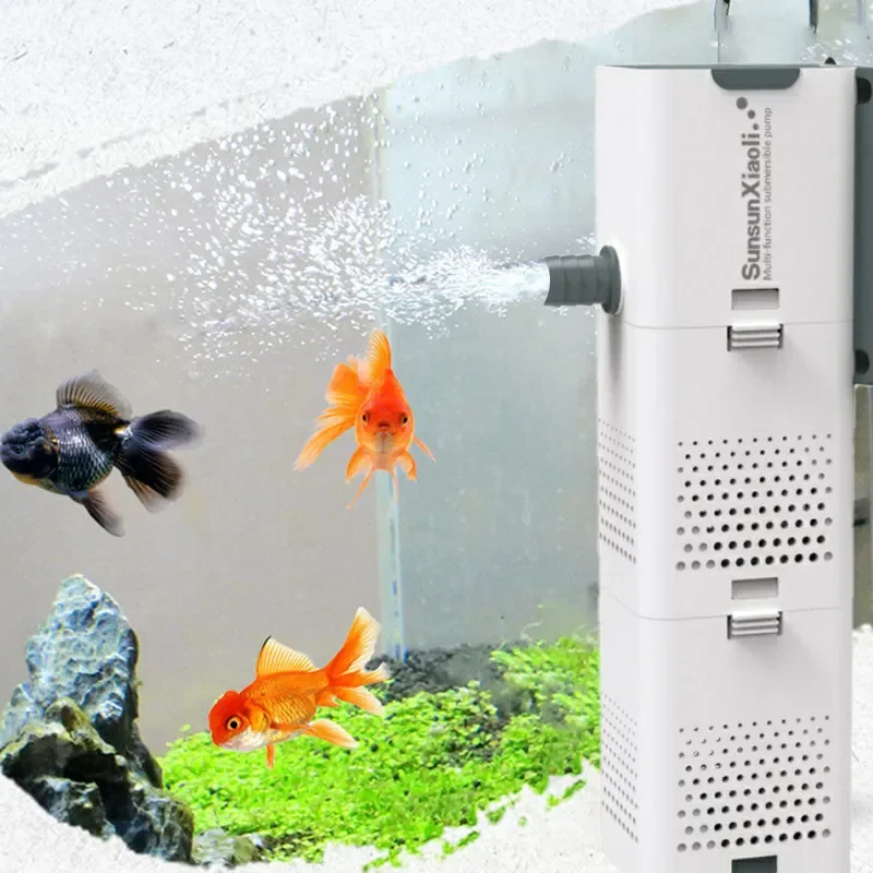 Aquarium Fish Images - 3-in-1 aquariumfilterpomp Aquarium luchtpomp Golfpomp Aquarium
