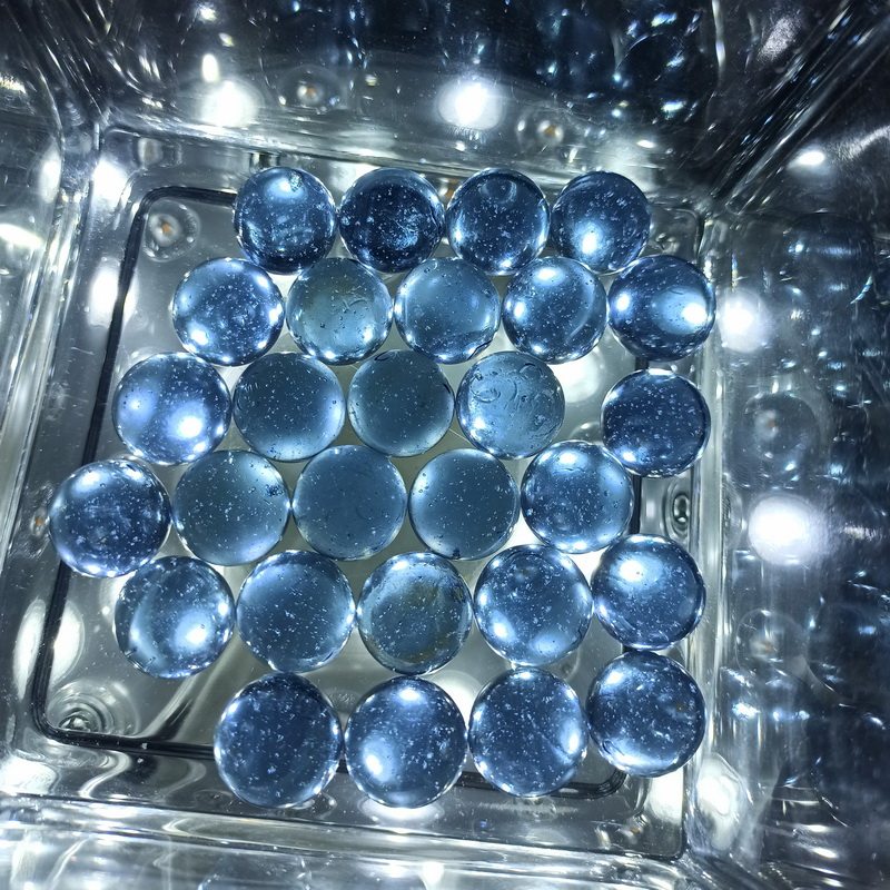 Aquarium Fish Farm - Glazen knikkers 14/16/17mm gekleurde glazen kralen