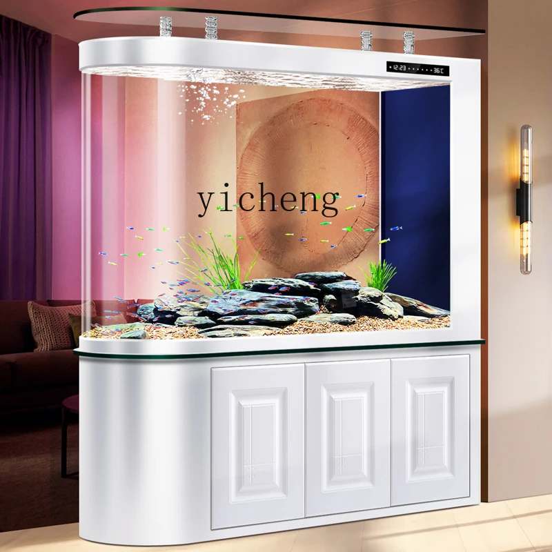 Aquarium Xl - XL huishoudelijke schermpartitie aquarium aquarium explosiebestendig