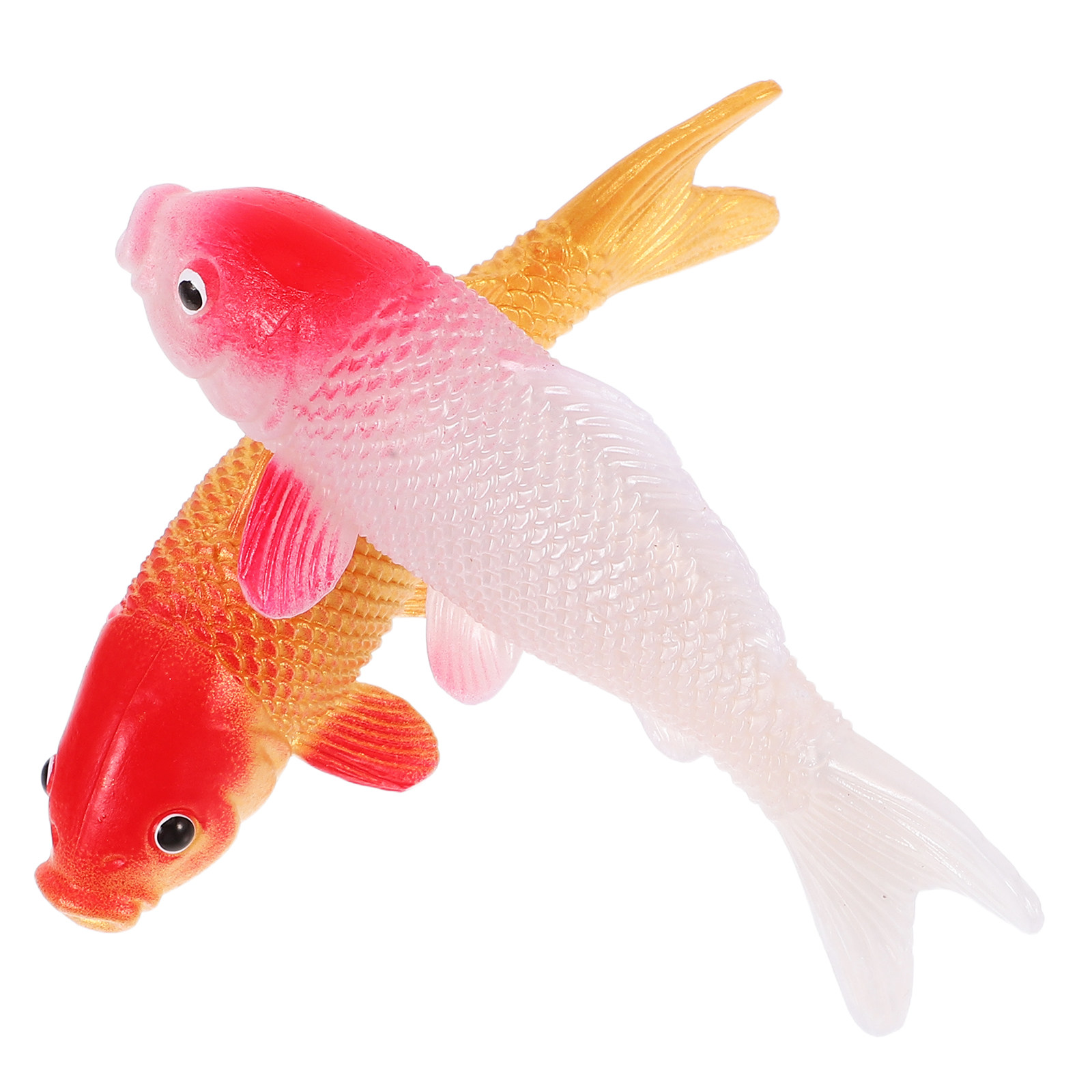 Aquarium Fish Koi - 2 stuks levensechte koi-vis aquarium drijvende