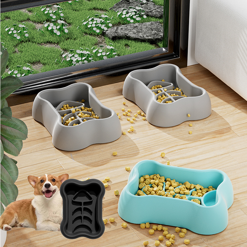 Royal Canin Food Medium - Slowfeeder hondenvoerbak, antislip puzzelbak, anti-gulping voerbak
