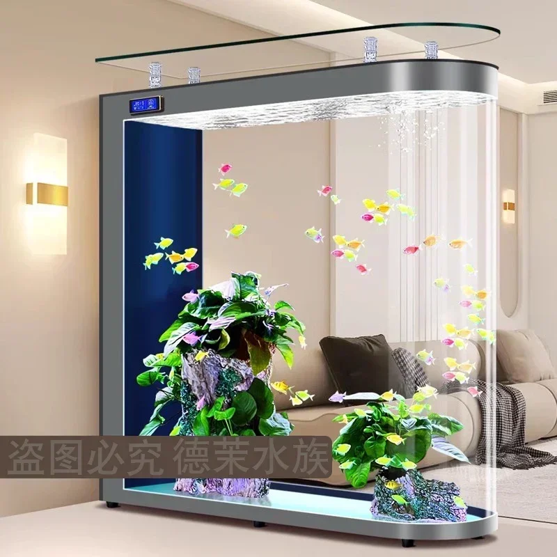 Glazen aquarium van vloer tot  - Aquarium Xl recensie en prijs