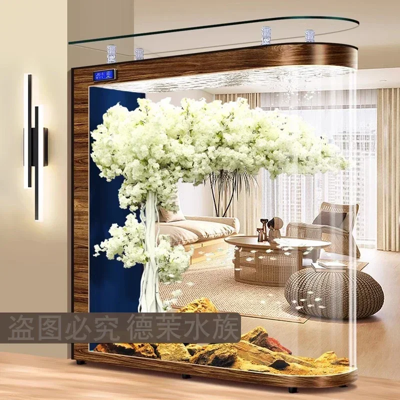 Glazen aquarium van vloer tot  - Aquarium Xl recensie en prijs