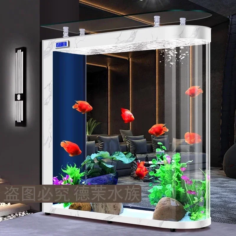 Glazen aquarium van vloer tot  - Aquarium Xl recensie en prijs