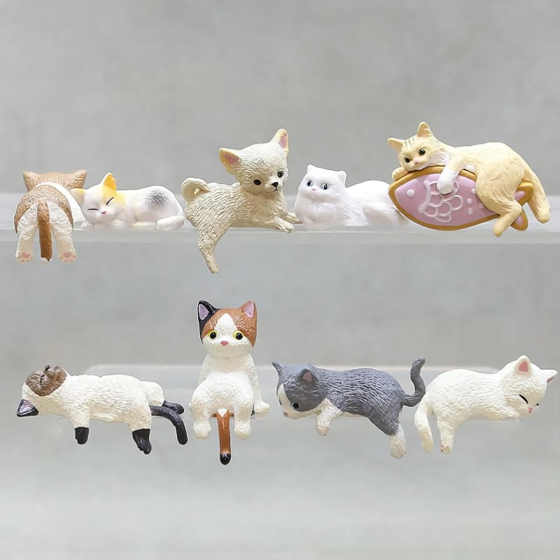 1Pc Leuke Cartoon Kat PVC Woon - Aquarium Fish Farm recensie en prijs