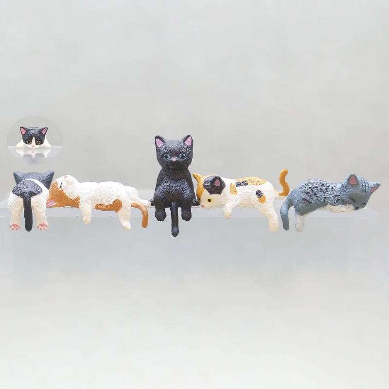 1Pc Leuke Cartoon Kat PVC Woon - Aquarium Fish Farm recensie en prijs