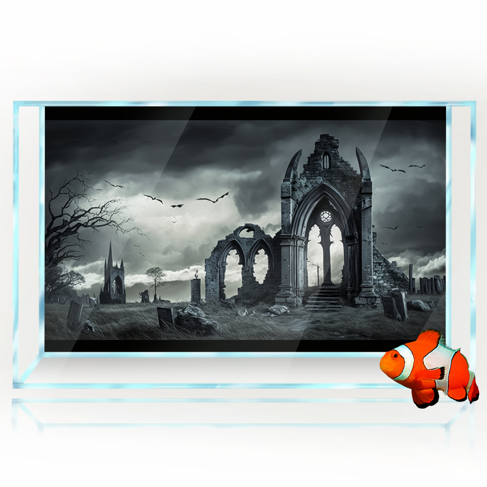 Aquarium Achtergrond Sticker D - Aquarium Fish Poster recensie en prijs