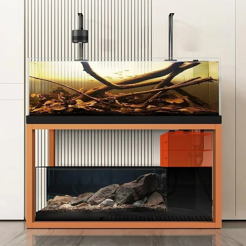 Dubbele tank Zuid-Amerikaanse  - Aquarium Fish Cichlid recensie en prijs