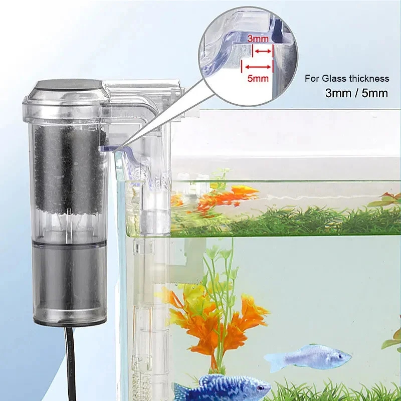 Wandhangend filter voor aquari - Aquarium Xl recensie en prijs