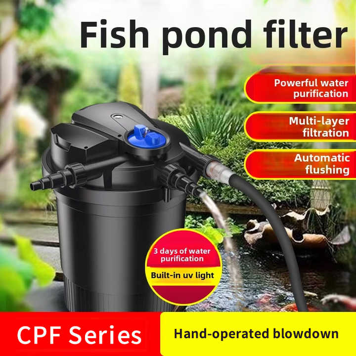 4000L/H Vijverfilter met 9w UV - Aquarium Fish Koi recensie en prijs