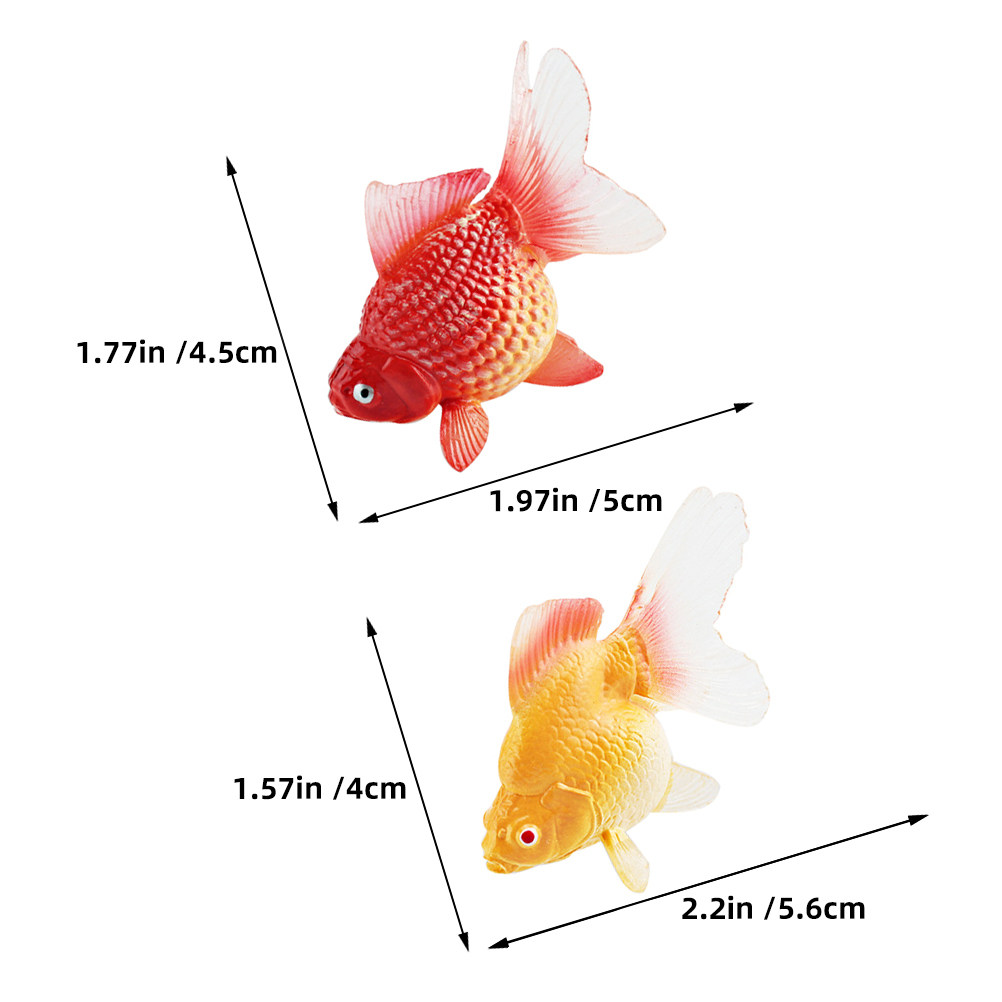 3 stuks realistische miniatuur - Aquarium Fish Koi recensie en prijs