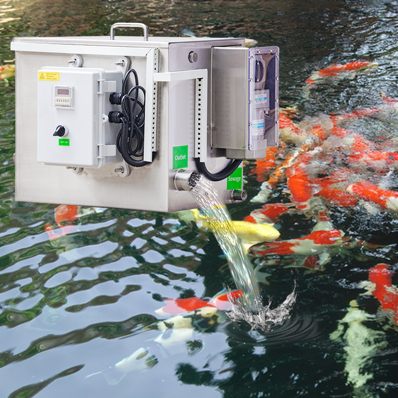 Thuis Kleine 5m3/h Drumfilter  - Aquarium Fish Koi recensie en prijs